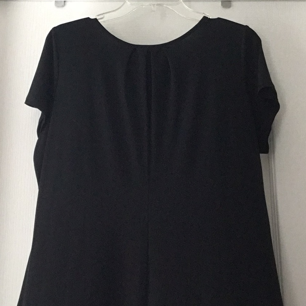 Little Black Plus Size Dress - Picture 3 of 5